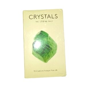 Crystals The Stone Deck Tarot Oracle Party Book Cards